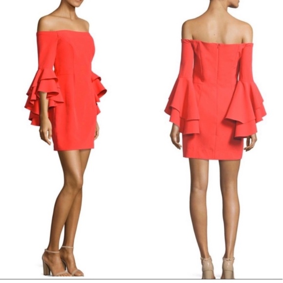 NWT Milly Shoulder Mini Dress - Picture 1 of 7